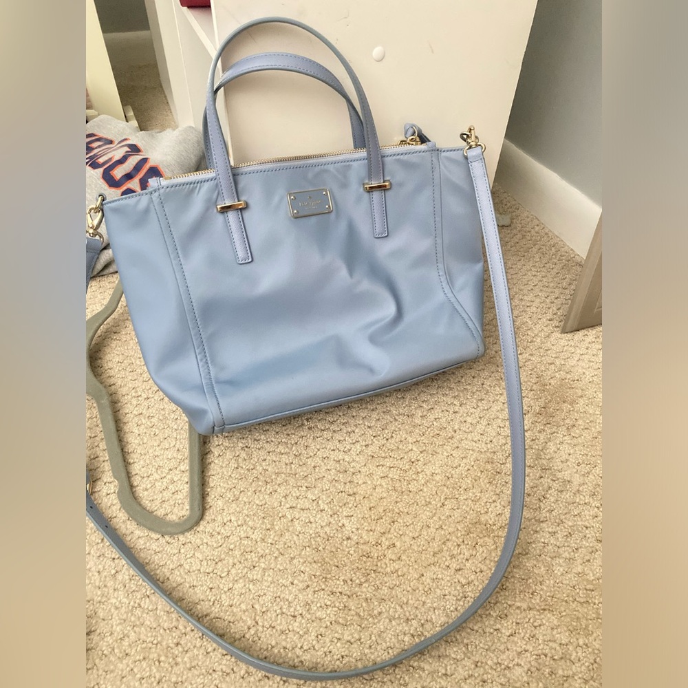 Light blue crossbody Kate Spade